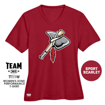 Land O Lakes Tomahawks V1 - Cool & Dry Performance Women's Shirt - MULTIPLE COLORS AVAILABLE - 83Swag