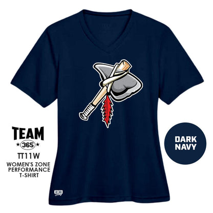 Land O Lakes Tomahawks V1 - Cool & Dry Performance Women's Shirt - MULTIPLE COLORS AVAILABLE - 83Swag