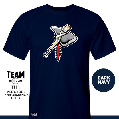 Land O Lakes Tomahawks V1 - Crew - Performance T-Shirt - MULTIPLE COLORS AVAILABLE - 83Swag