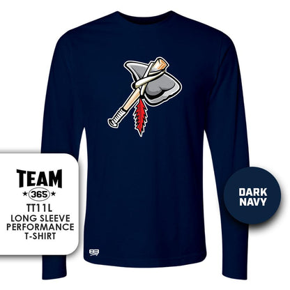 Land O Lakes Tomahawks V1 - Lightweight Performance Long Sleeve - MULTIPLE COLORS - 83Swag