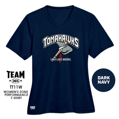 Land O Lakes Tomahawks V2 - Cool & Dry Performance Women's Shirt - MULTIPLE COLORS AVAILABLE - 83Swag