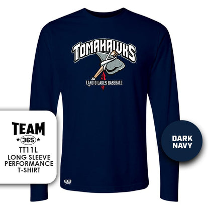 Land O Lakes Tomahawks V2 - Lightweight Performance Long Sleeve - MULTIPLE COLORS - 83Swag