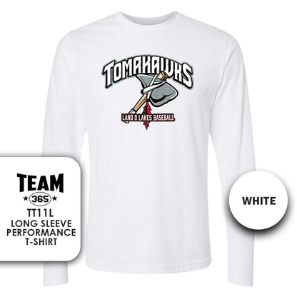 Land O Lakes Tomahawks V2 - Lightweight Performance Long Sleeve - MULTIPLE COLORS - 83Swag