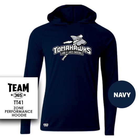 Land O Lakes Tomahawks V3 - Lightweight Performance Hoodie - MULTIPLE COLORS - 83Swag