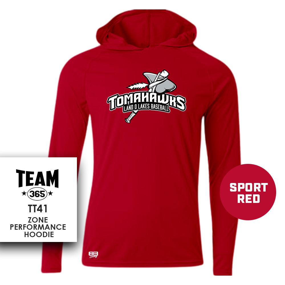 Land O Lakes Tomahawks V3 - Lightweight Performance Hoodie - MULTIPLE COLORS - 83Swag
