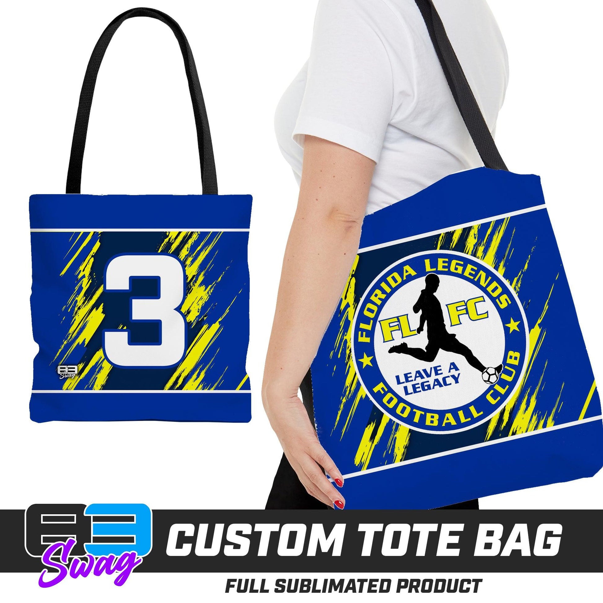 Large Tote Bag - Florida Legends FC - 83Swag