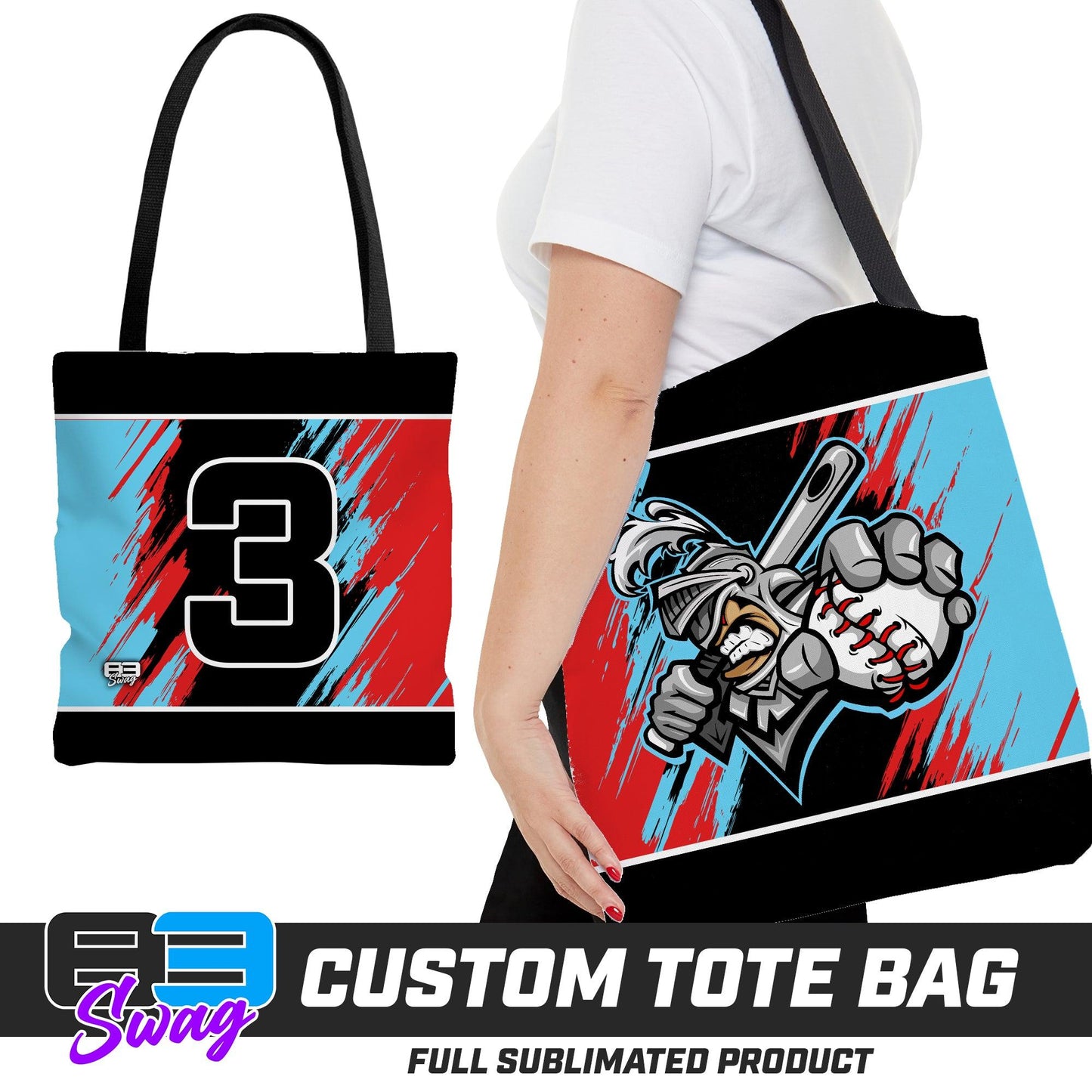 Large Tote Bag - Knights Baseball 2024 FALL EDITION - 83Swag