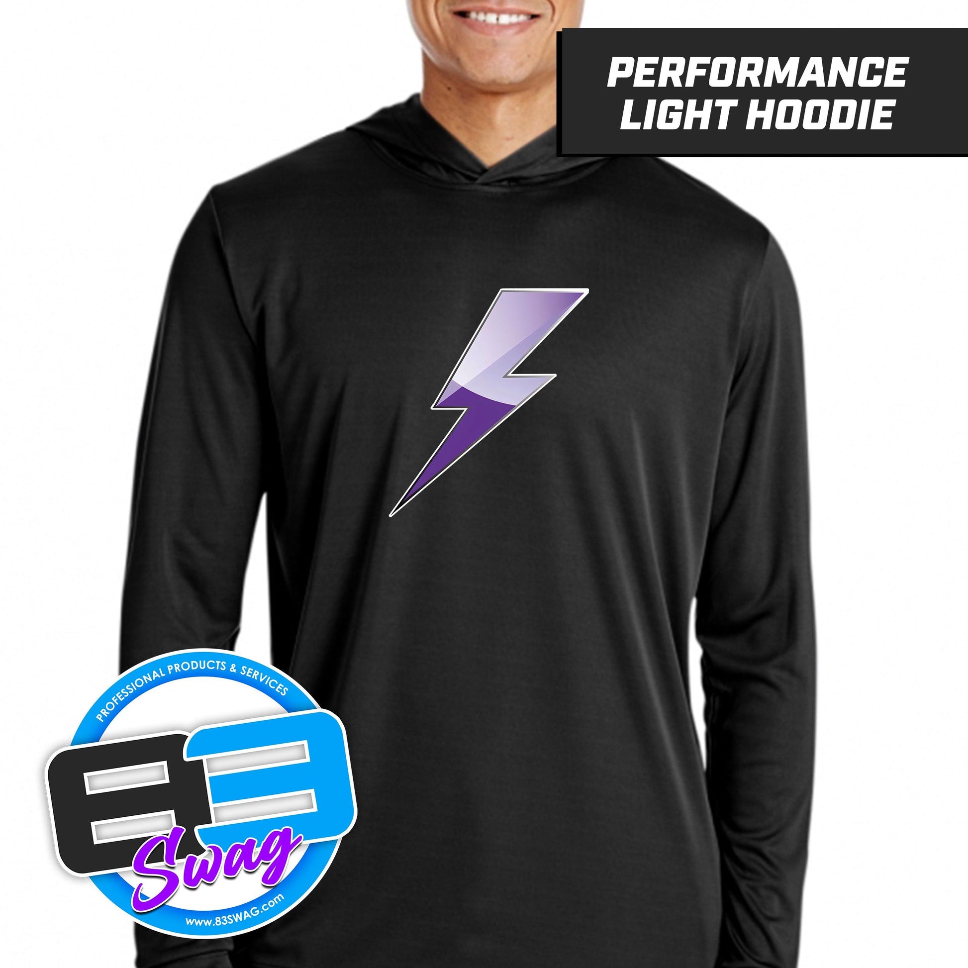 Liberty Lightning - Lightweight Performance Hoodie - 83Swag