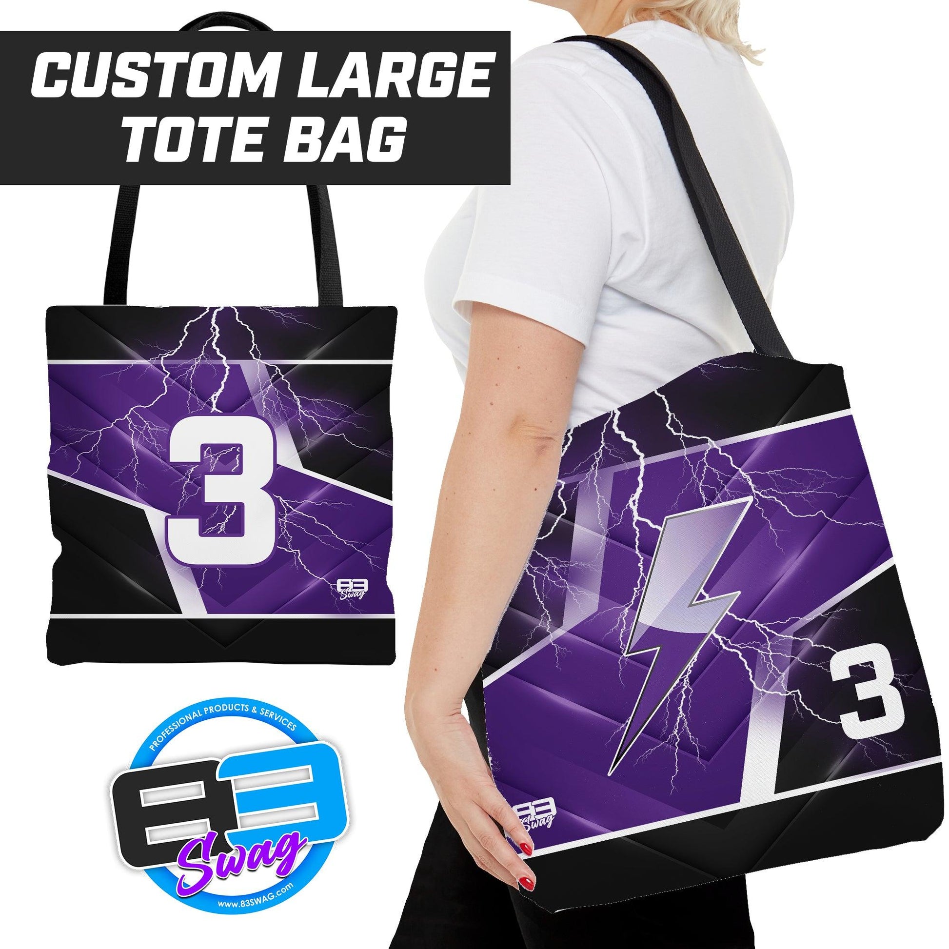 Liberty Lightning - Tote Bag - 83Swag