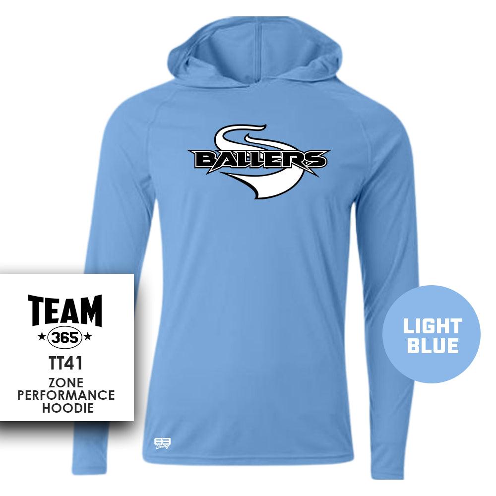 Lightweight Performance Hoodie - MULTIPLE COLORS - Ballers - 83Swag