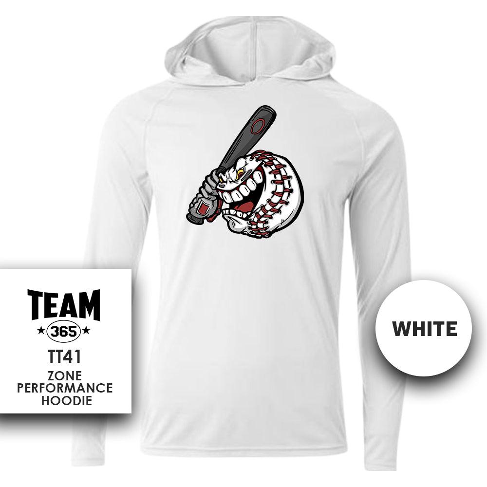 Lightweight Performance Hoodie - MULTIPLE COLORS - Bat Attack Baseball 2 - 83Swag