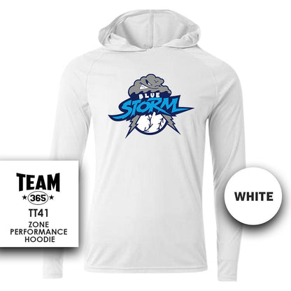 Lightweight Performance Hoodie - MULTIPLE COLORS - Blue Storm Baseball - 83Swag