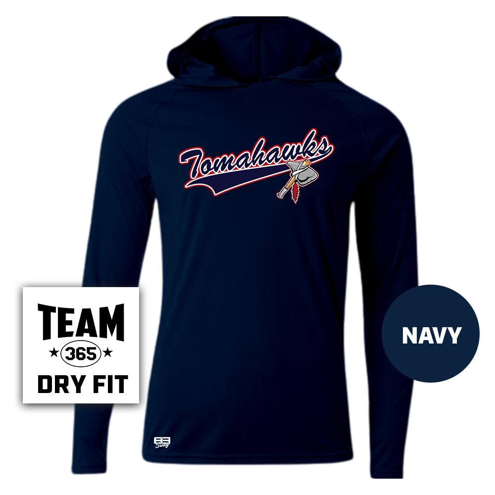 Lightweight Performance Hoodie - MULTIPLE COLORS - Land O Lakes Tomahawks Baseball - 83Swag