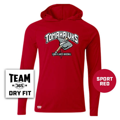 Lightweight Performance Hoodie - MULTIPLE COLORS - Land O Lakes Tomahawks Baseball OG - 83Swag