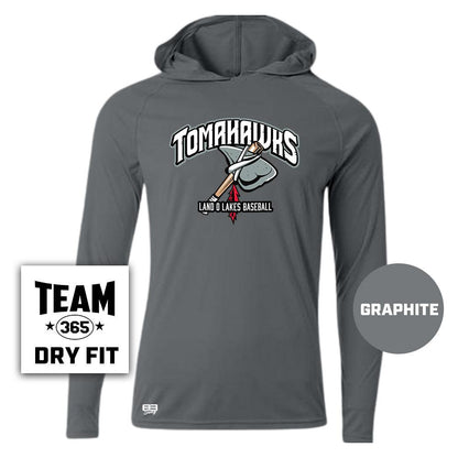 Lightweight Performance Hoodie - MULTIPLE COLORS - Land O Lakes Tomahawks Baseball OG - 83Swag