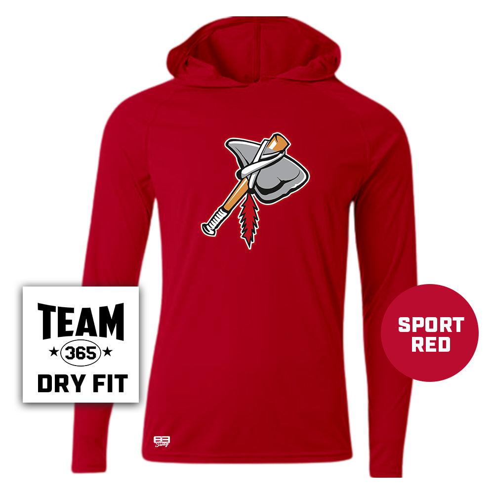 Lightweight Performance Hoodie - MULTIPLE COLORS - Land O Lakes Tomahawks Baseball V2 - 83Swag