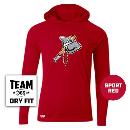 Lightweight Performance Hoodie - MULTIPLE COLORS - Land O Lakes Tomahawks Baseball V2 - 83Swag