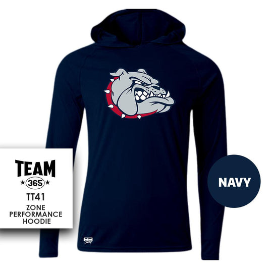 Lightweight Performance Hoodie - MULTIPLE COLORS - Maumelle Bulldogs Baseball - 83Swag