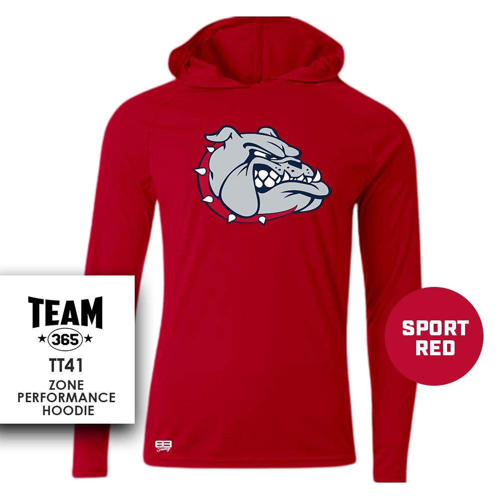 Lightweight Performance Hoodie - MULTIPLE COLORS - Maumelle Bulldogs Baseball - 83Swag