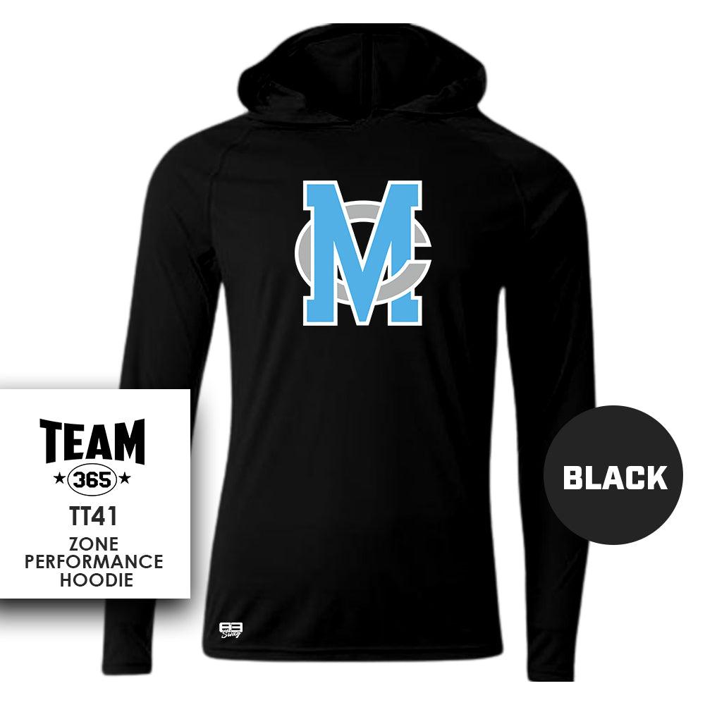 Lightweight Performance Hoodie - MULTIPLE COLORS - MC Stallions Baseball - 83Swag