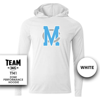 Lightweight Performance Hoodie - MULTIPLE COLORS - MC Stallions Baseball - 83Swag