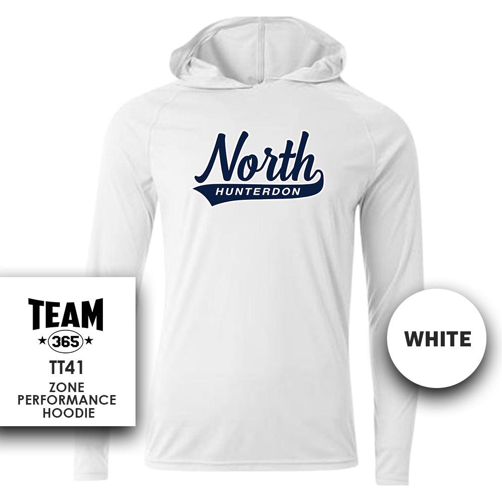 Lightweight Performance Hoodie - MULTIPLE COLORS - North Hunterdon Baseball 2 - 83Swag