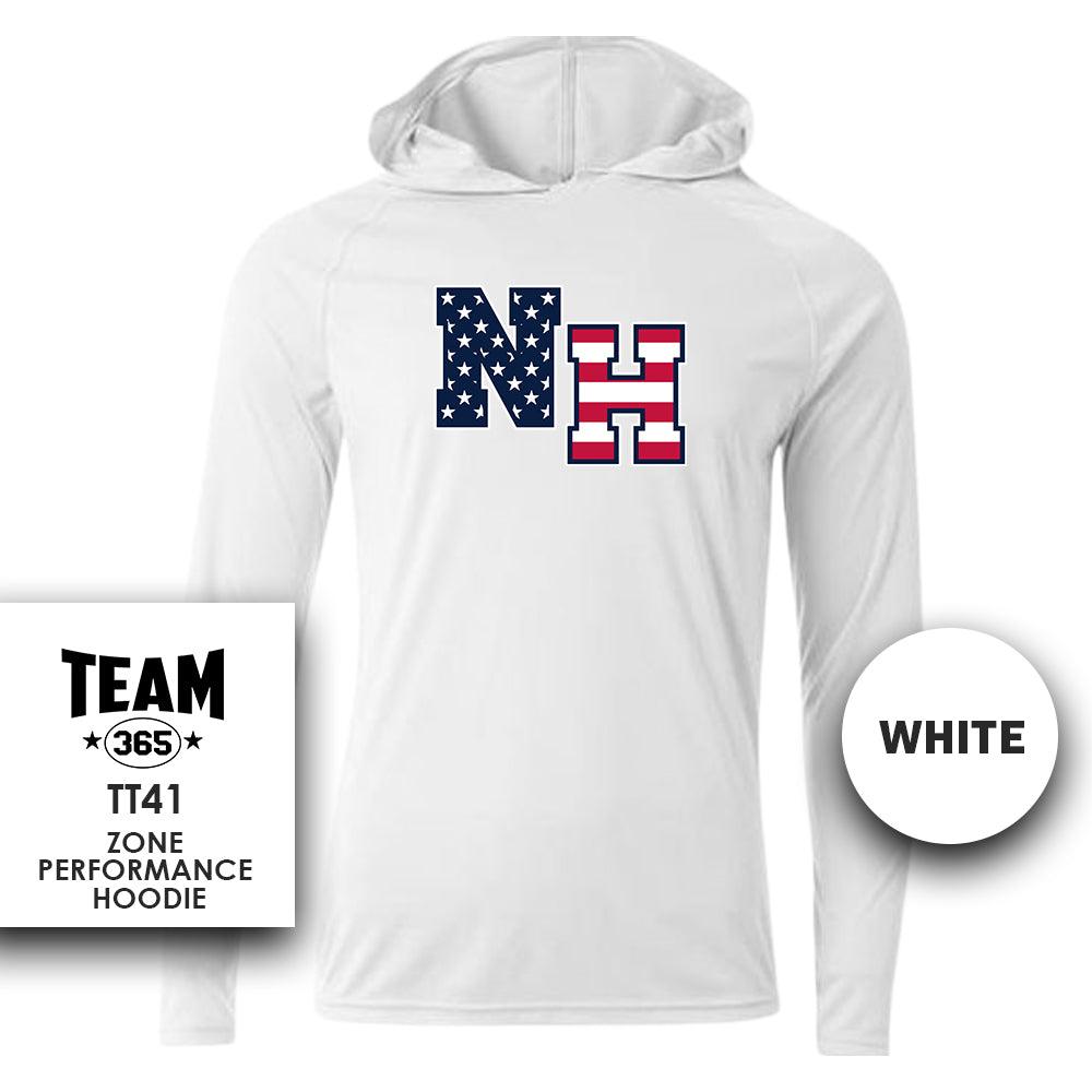 Lightweight Performance Hoodie - MULTIPLE COLORS - North Hunterdon Baseball - 83Swag