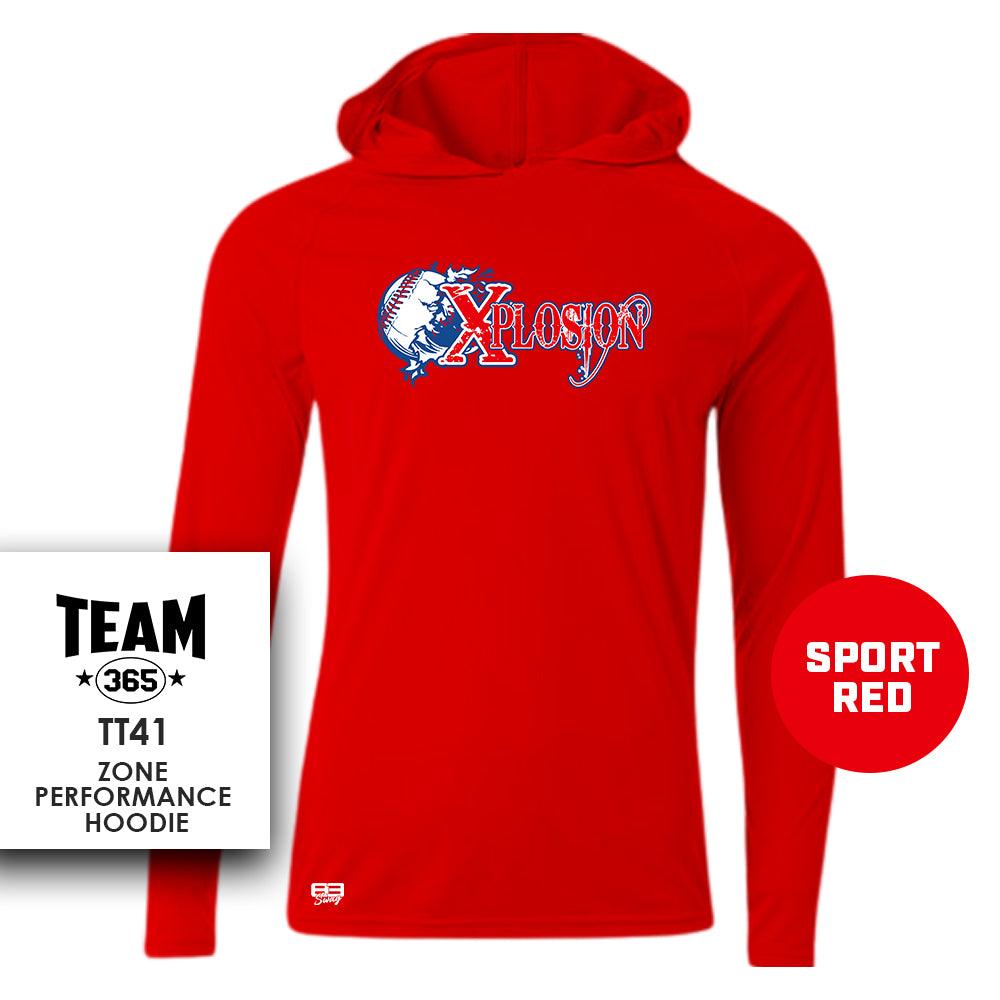 Lightweight Performance Hoodie - MULTIPLE COLORS - Xplosion Baseball - 83Swag