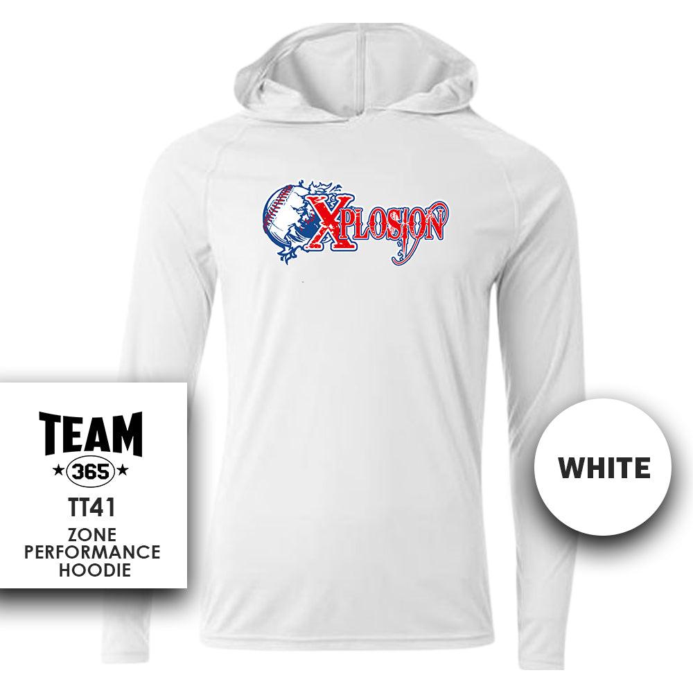 Lightweight Performance Hoodie - MULTIPLE COLORS - Xplosion Baseball - 83Swag