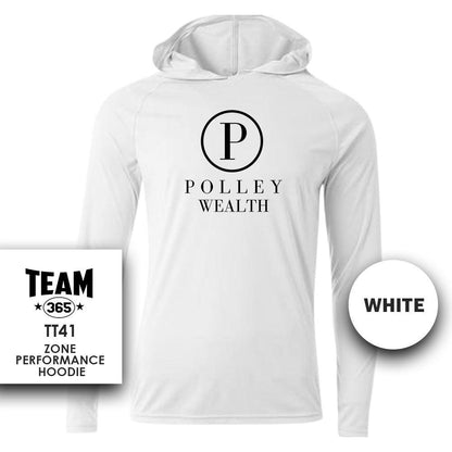 Lightweight Performance Hoodie - Polley Wealth Management - 83Swag