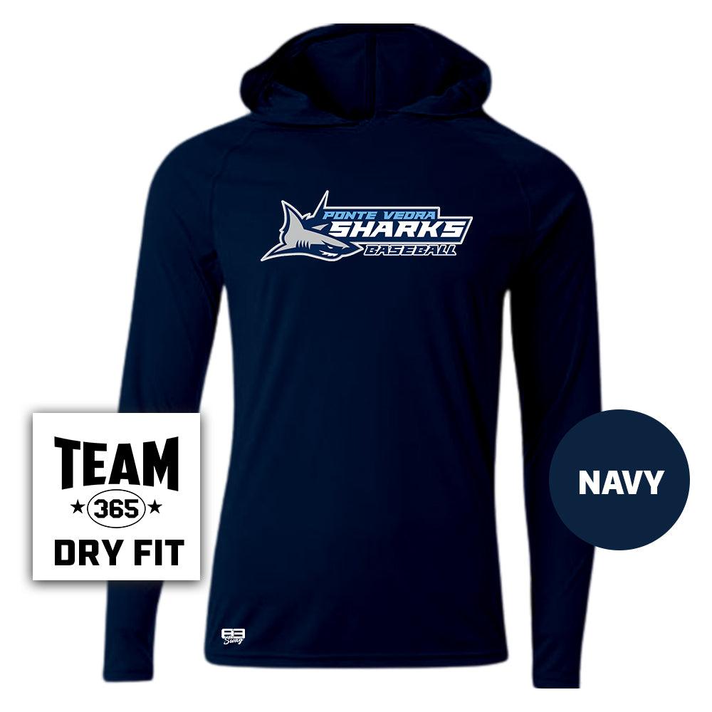 Lightweight Performance Hoodie - Ponte Vedra Sharks Baseball - 83Swag