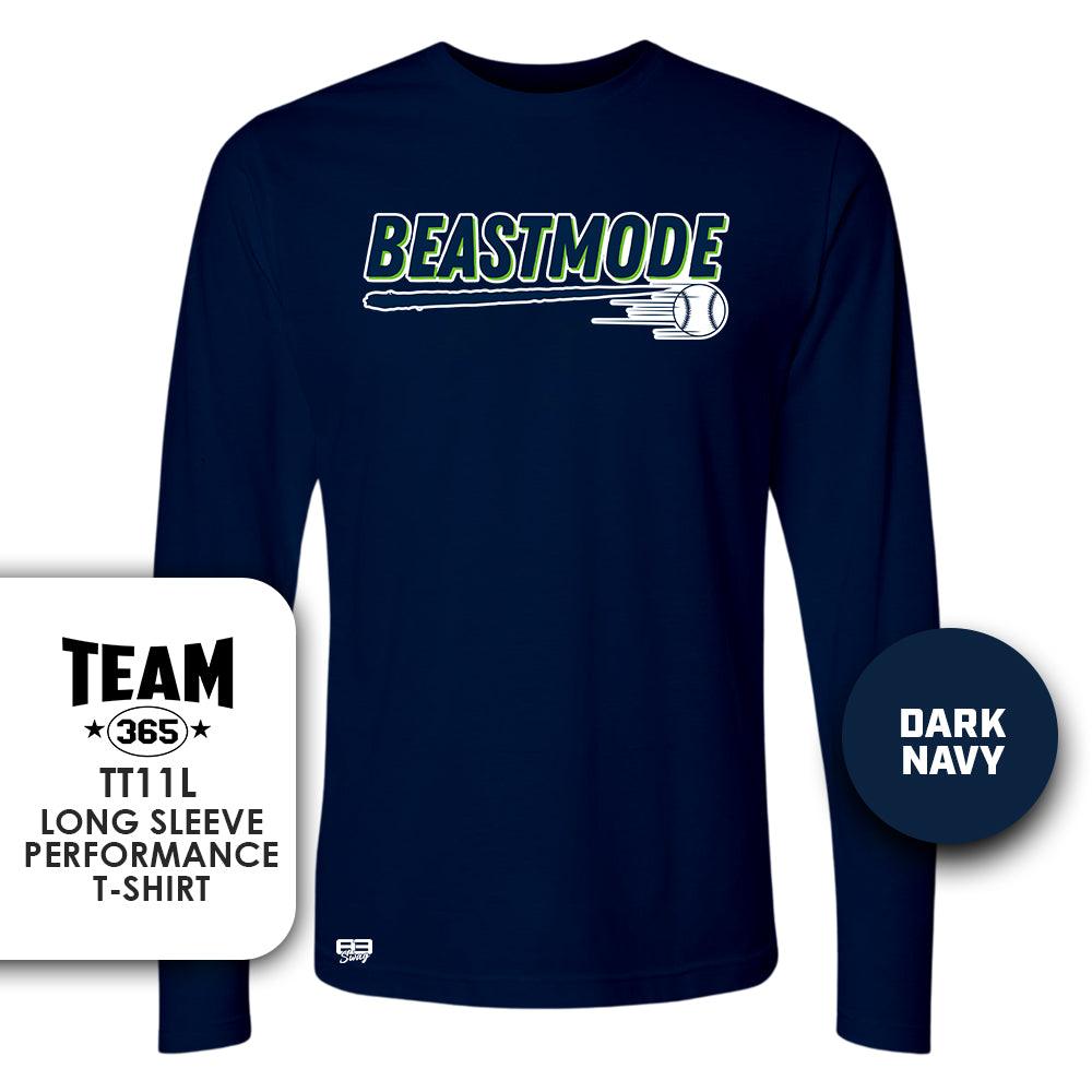 Lightweight Performance Long Sleeve - MULTIPLE COLORS - Arkansas Beastmode Baseball - 83Swag