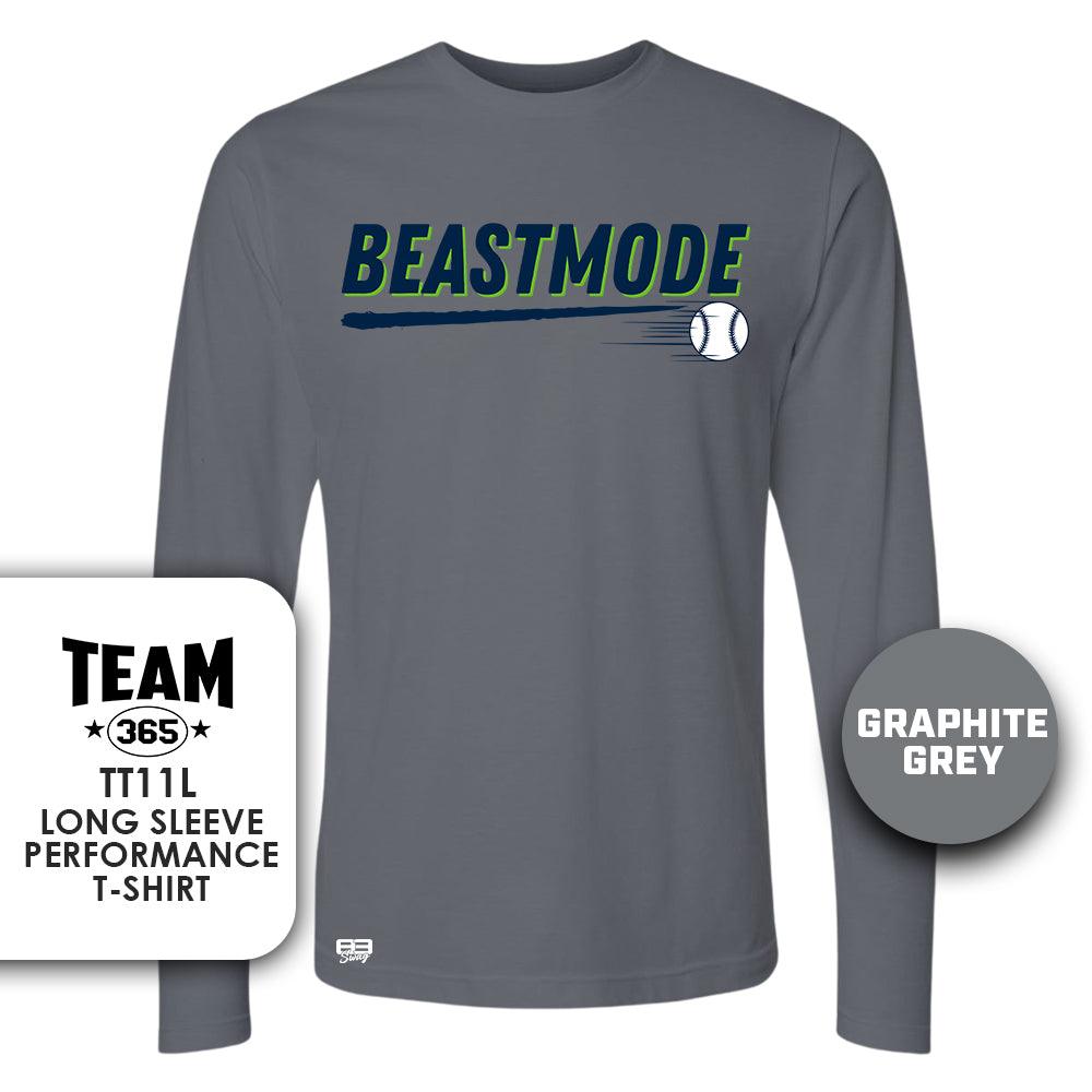 Lightweight Performance Long Sleeve - MULTIPLE COLORS - Arkansas Beastmode Baseball - 83Swag