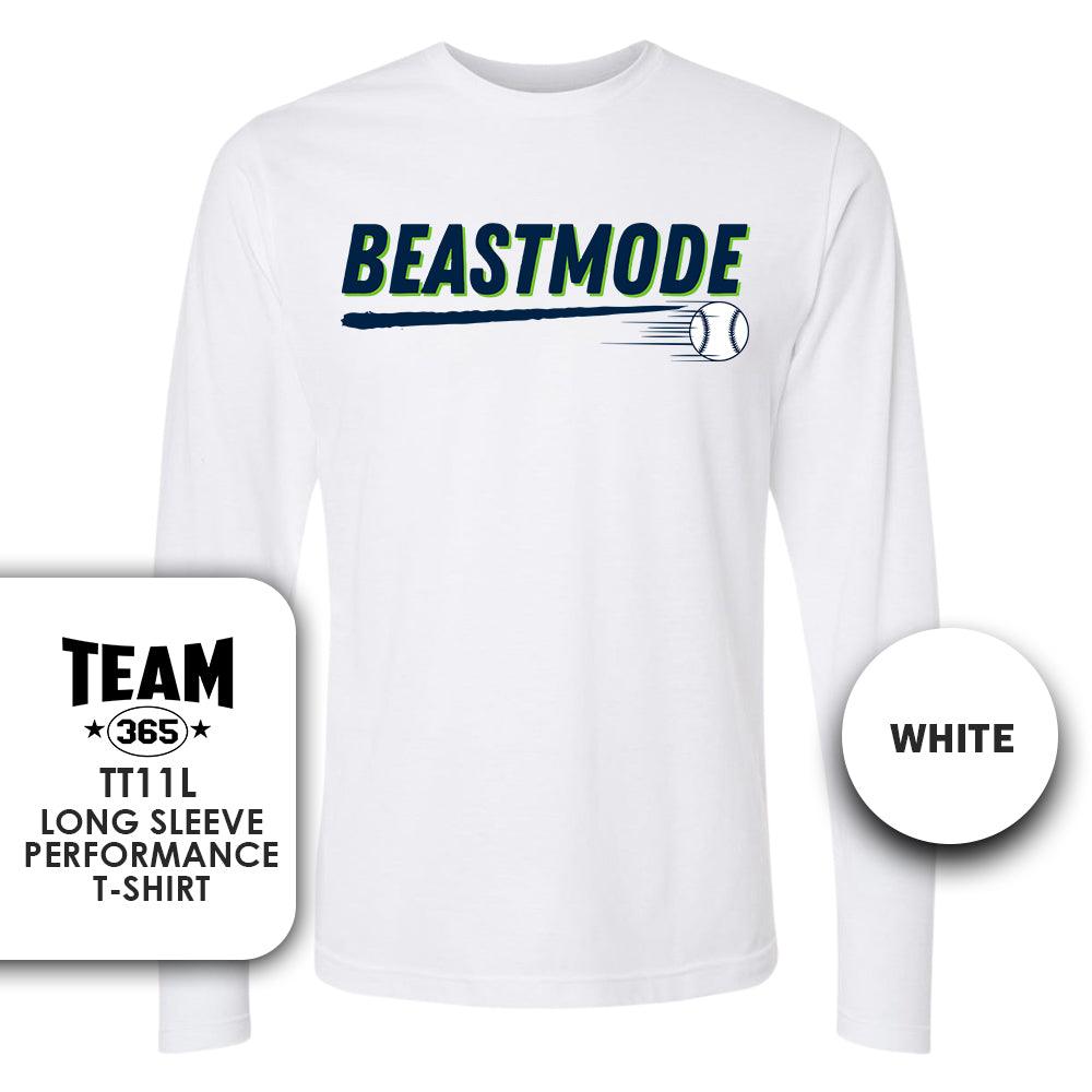 Lightweight Performance Long Sleeve - MULTIPLE COLORS - Arkansas Beastmode Baseball - 83Swag