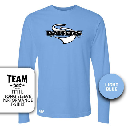 Lightweight Performance Long Sleeve - MULTIPLE COLORS - Ballers - 83Swag