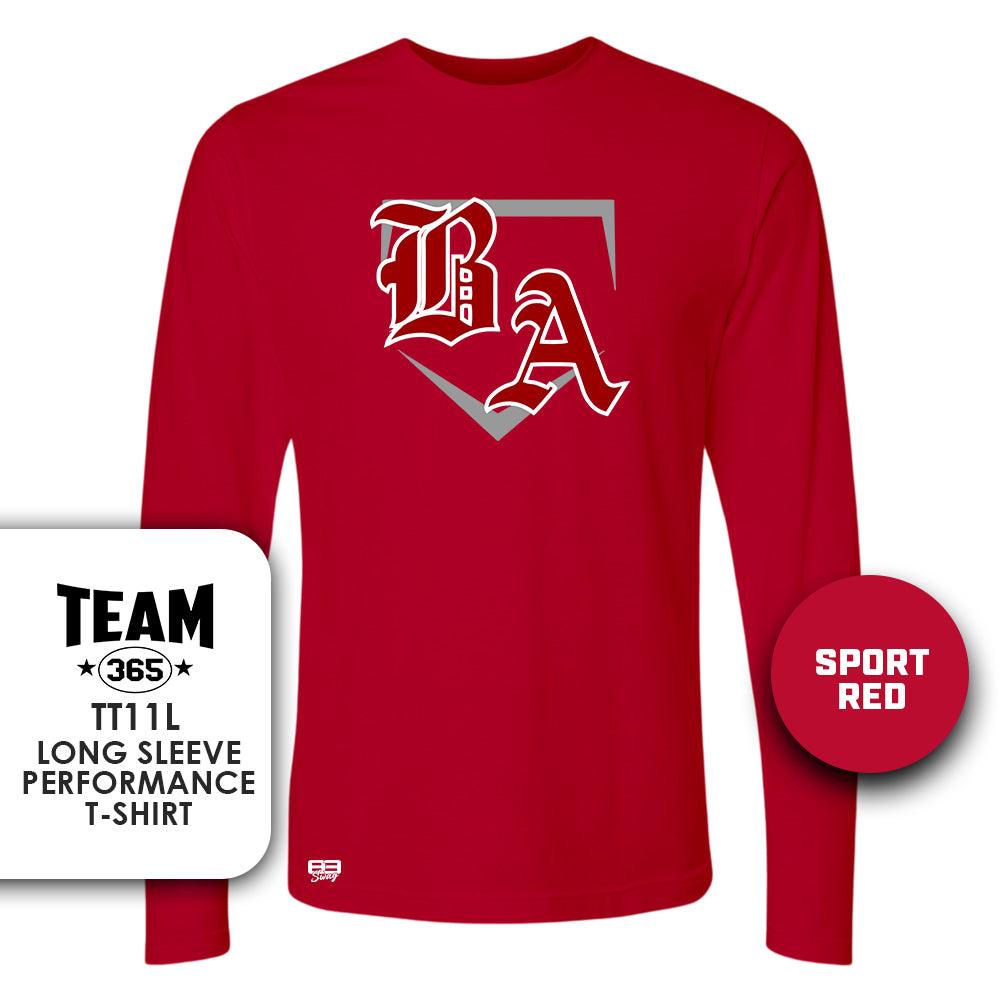 Lightweight Performance Long Sleeve - MULTIPLE COLORS - Bat Attack Baseball - 83Swag