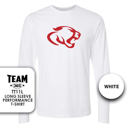 Lightweight Performance Long Sleeve - MULTIPLE COLORS - Crosby Cougars V2 - 83Swag