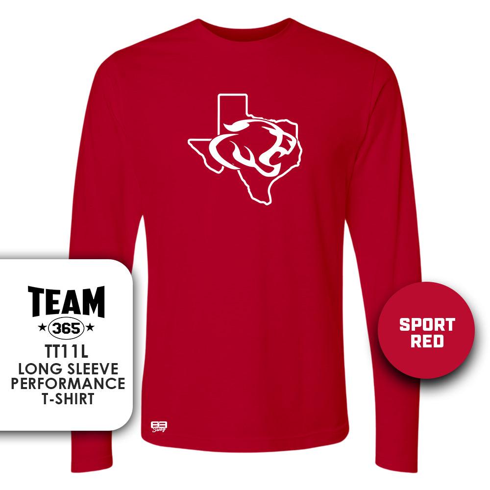 Lightweight Performance Long Sleeve - MULTIPLE COLORS - Crosby Cougars V3 - 83Swag