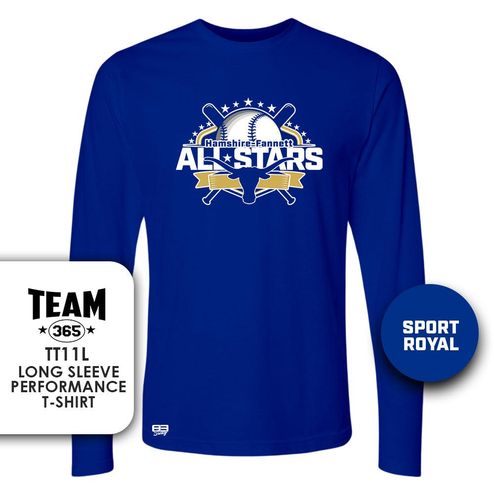 Lightweight Performance Long Sleeve - MULTIPLE COLORS - Hamshire-Fannett All Stars Baseball - 83Swag