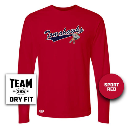 Lightweight Performance Long Sleeve - MULTIPLE COLORS - Land O Lakes Tomahawks Baseball - 83Swag