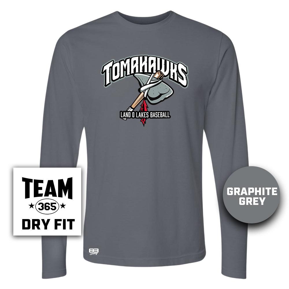 Lightweight Performance Long Sleeve - MULTIPLE COLORS - Land O Lakes Tomahawks Baseball OG - 83Swag