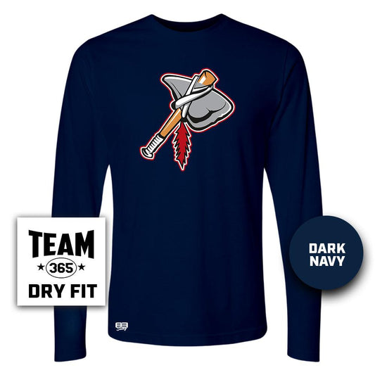 Lightweight Performance Long Sleeve - MULTIPLE COLORS - Land O Lakes Tomahawks Baseball V2 - 83Swag