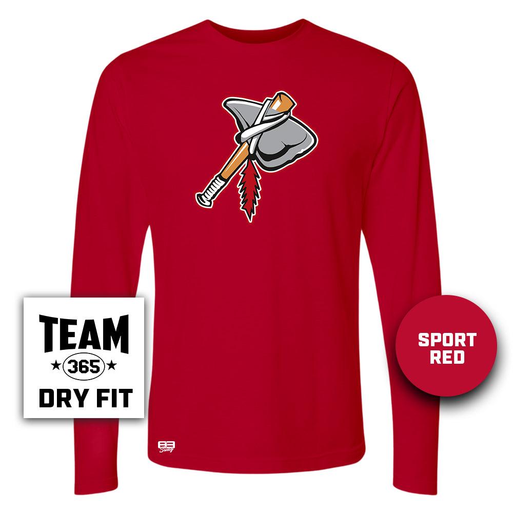 Lightweight Performance Long Sleeve - MULTIPLE COLORS - Land O Lakes Tomahawks Baseball V2 - 83Swag