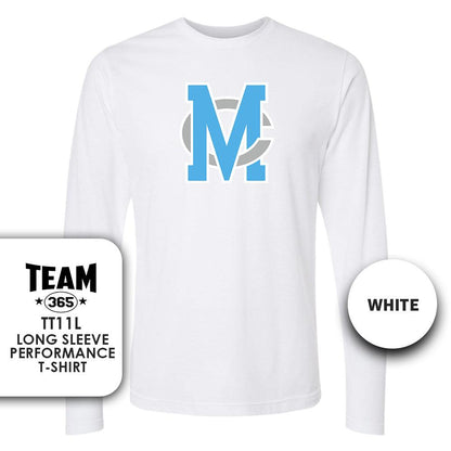 Lightweight Performance Long Sleeve - MULTIPLE COLORS - MC Stallions Baseball - 83Swag