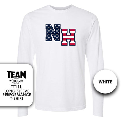 Lightweight Performance Long Sleeve - MULTIPLE COLORS - North Hunterdon Baseball - 83Swag