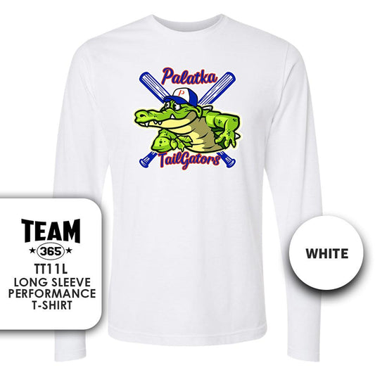 Lightweight Performance Long Sleeve - MULTIPLE COLORS - Palatka TailGators Baseball - 83Swag