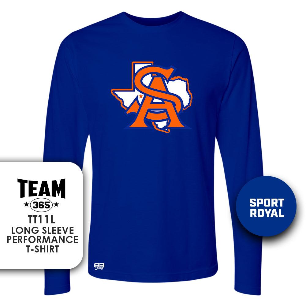 Lightweight Performance Long Sleeve - MULTIPLE COLORS - San Angelo Central Football V1 - 83Swag