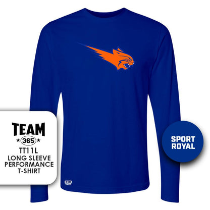 Lightweight Performance Long Sleeve - MULTIPLE COLORS - San Angelo Central Football V2 - 83Swag