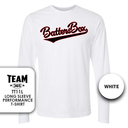 Lightweight Performance Long Sleeve - MULTIPLE COLORS - The Batters Box V2 - 83Swag