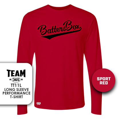 Lightweight Performance Long Sleeve - MULTIPLE COLORS - The Batters Box V2 - 83Swag